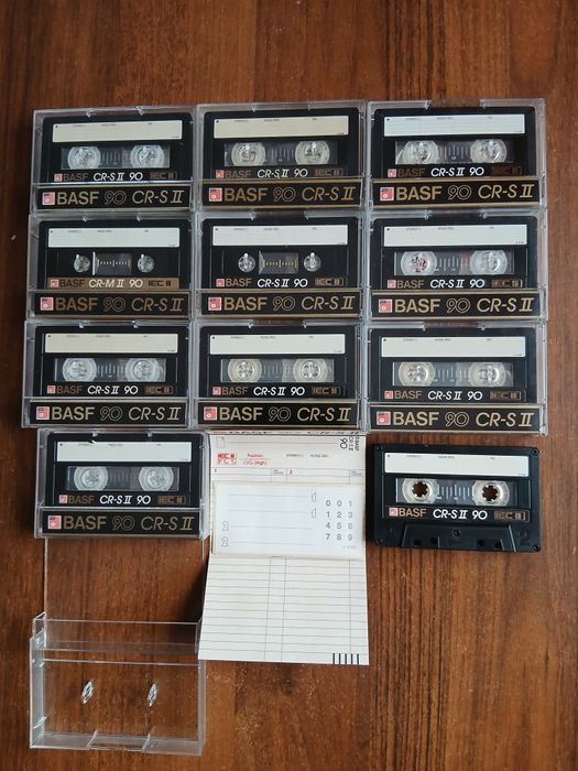 Kasety chromowe BASF