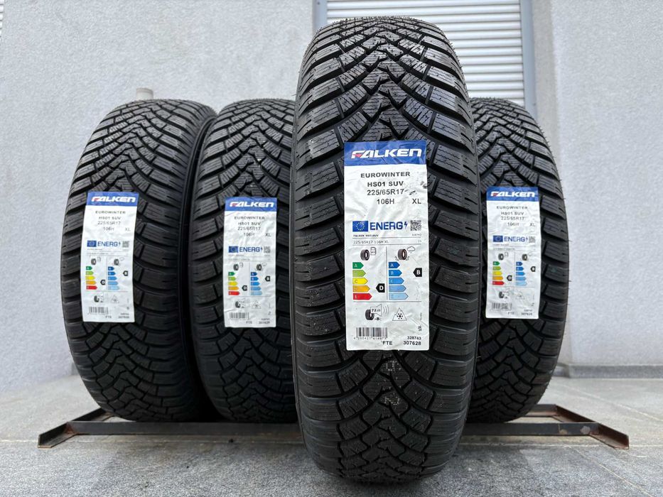 4szt NOWE zimowe 225/65R17 Falken Eurowinter 106H XL D,B,72db NOWE!