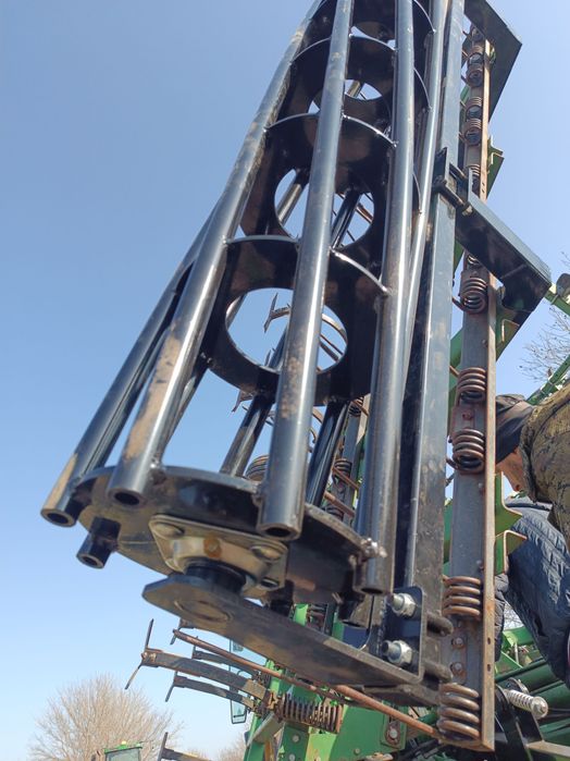 Прикотуючі планчаті, трубчаті, пруткові котки для культиватора