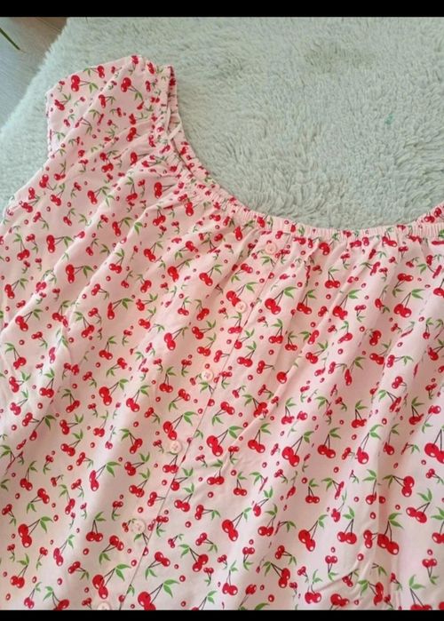 Urocza bluzka w wisienki 2xl-5xl
