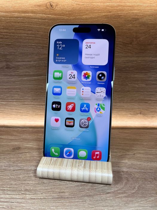 iPhone 16 Pro Max 256 White !! АКБ: 94%!! №: 6295 !! СТАН ГАРНИЙ !!! З США !! Айфон купити оригінал !!