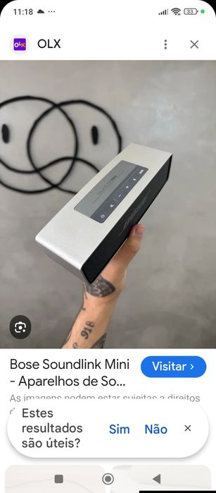 Coluna Bose bluetooth