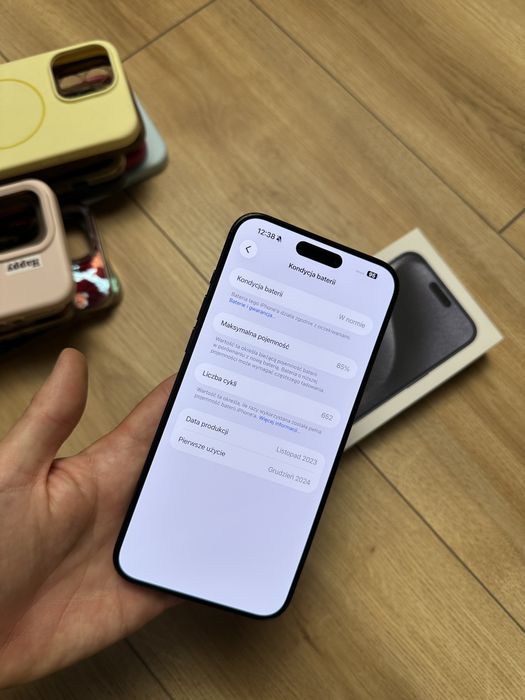Apple iPhone 15 PRO MAX 256GB super stan, komplet!