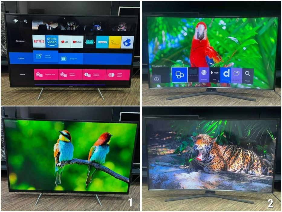 Телевізор PHILIPS 58" дюйм MVA UHD FHD 4K SmartTV Wi-Fi 3D Бу ГАРАНТІЯ