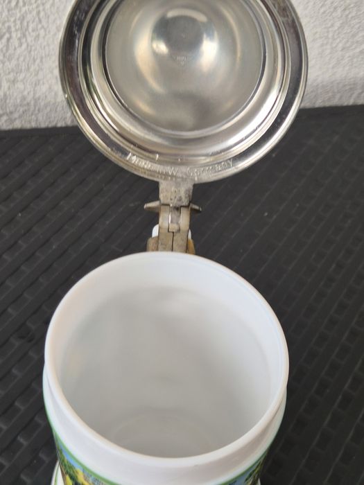 Kufel do piwa BMF Germany z pokrywką