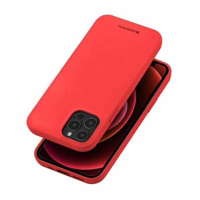 Etui Mercury Soft Feeling do Apple iPhone 14 Czerwony