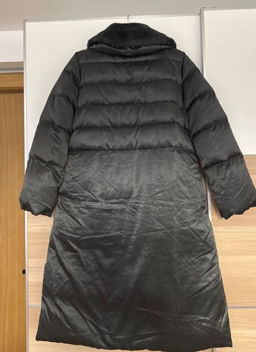 Płaszcz puchowy Massimo Dutti długi