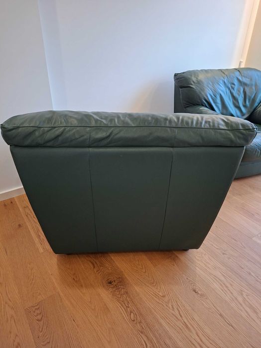 Sofas Maples Divani & Divani em Pele Verde