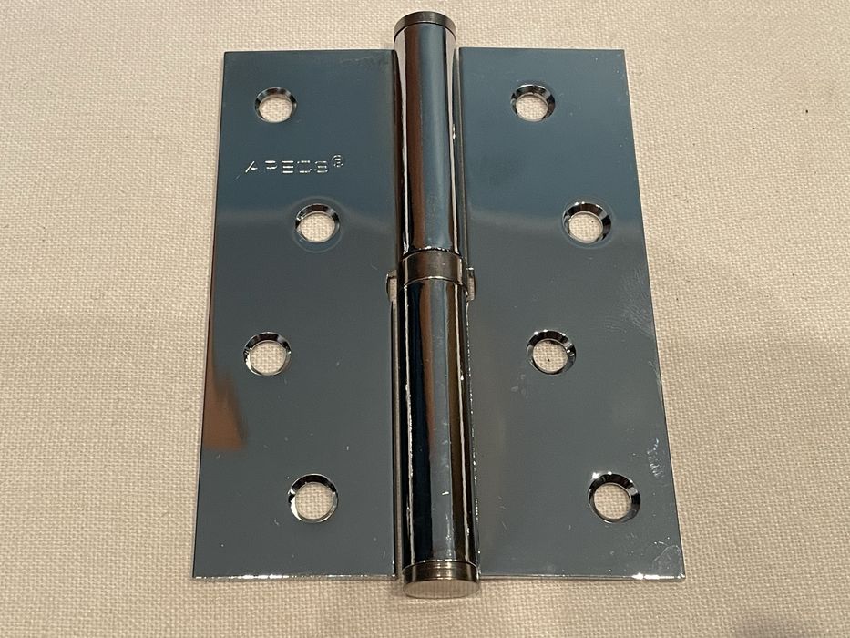 Петля дверная APECS 100*75-B steel CR-L