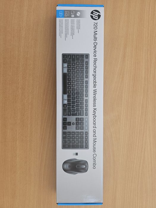 Teclado+rato sem fios multi dispositivos