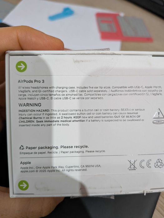 AirPods Pro 3 novos