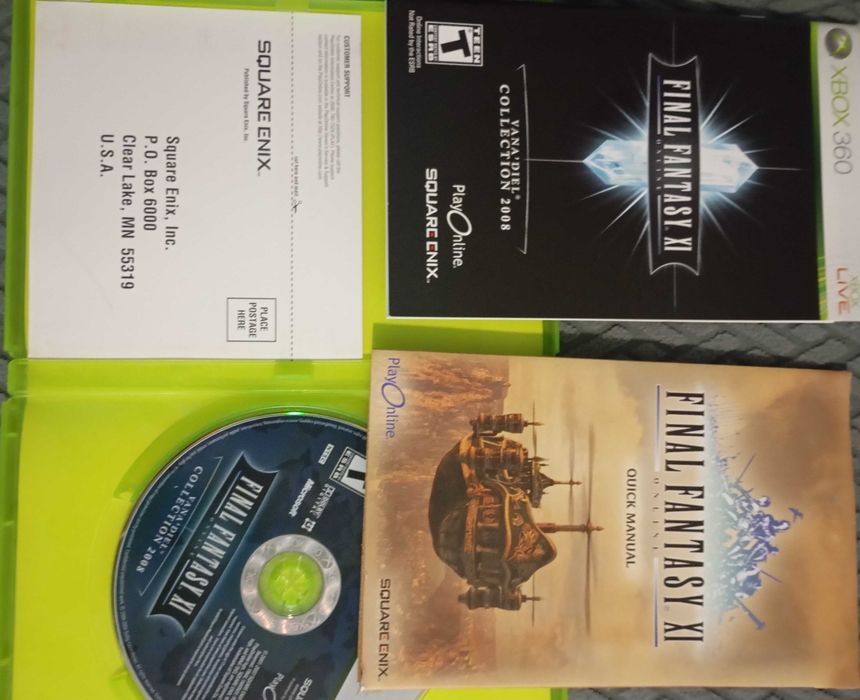 Xbox final fantasy XI:Vana'diel collection 2008