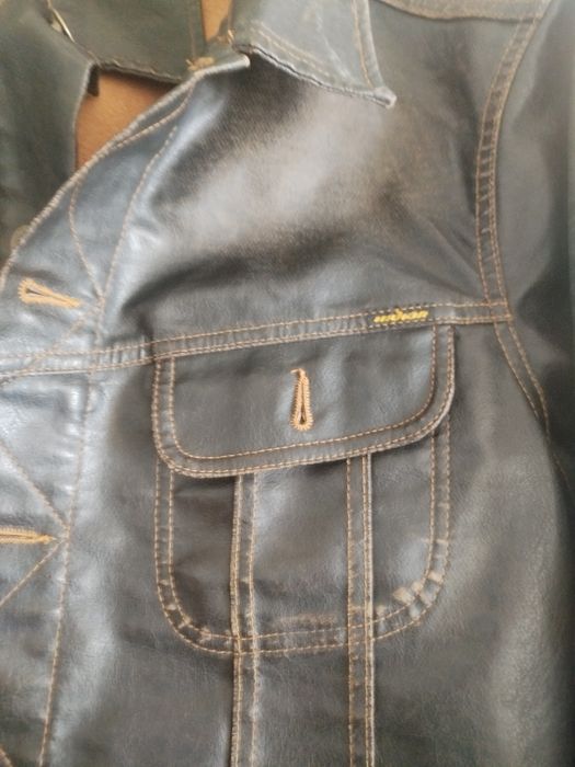 Kurtka męska skórzana XL