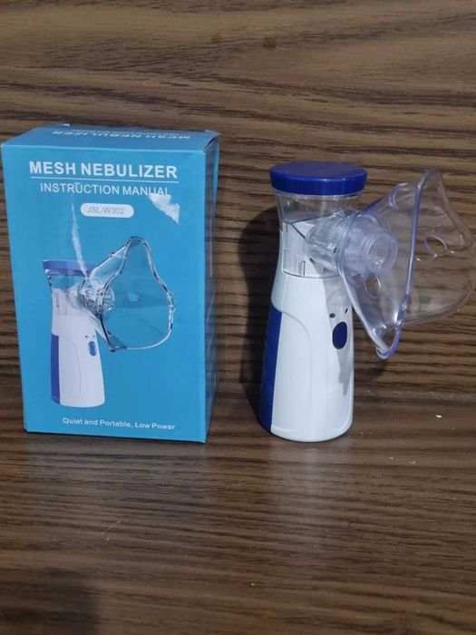 (NOVO) Nebulizador Portátil para Adultos e Crianças com 2 Máscaras