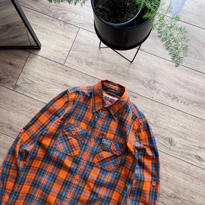 Superdry koszula w kratę męska S