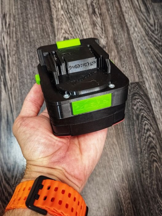 Адаптер перехідник акумулятор Metabo 18V CAS на Makita Procraft Revolt