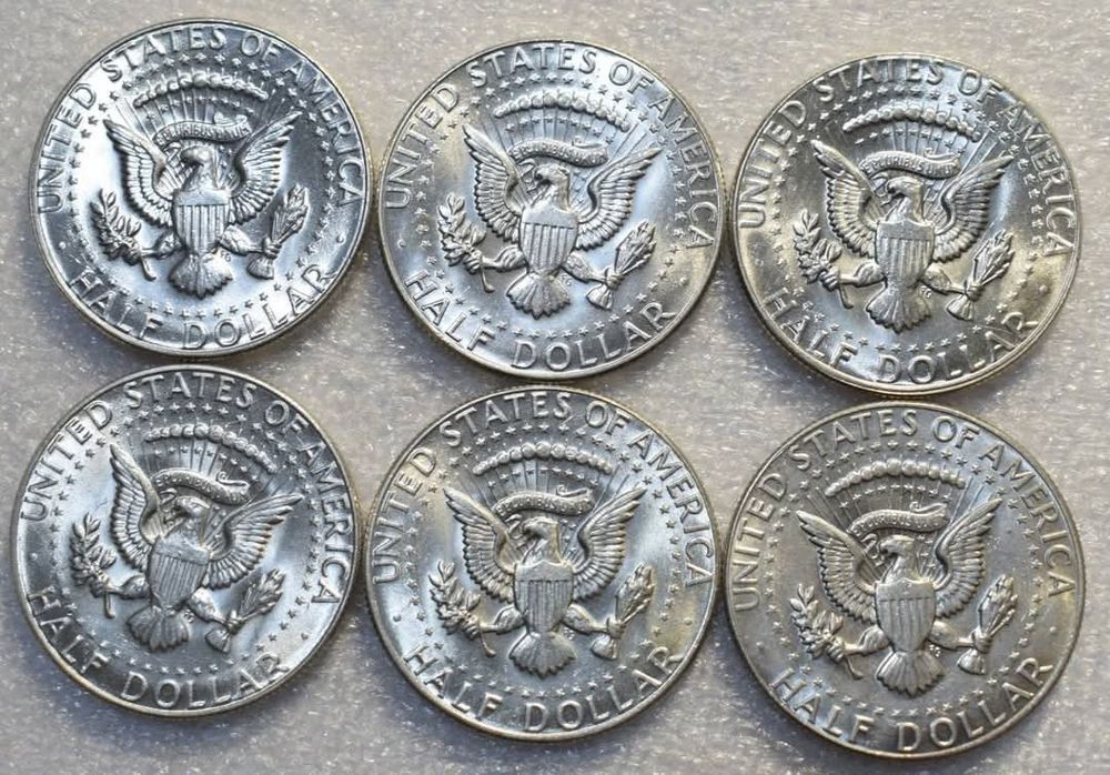 1/2 доллара 1969рр США Кеннеді. СРІБЛО!