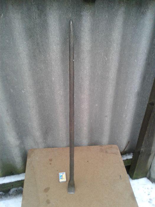 Титановая большая монтировка СССР монтажка титан , фомка