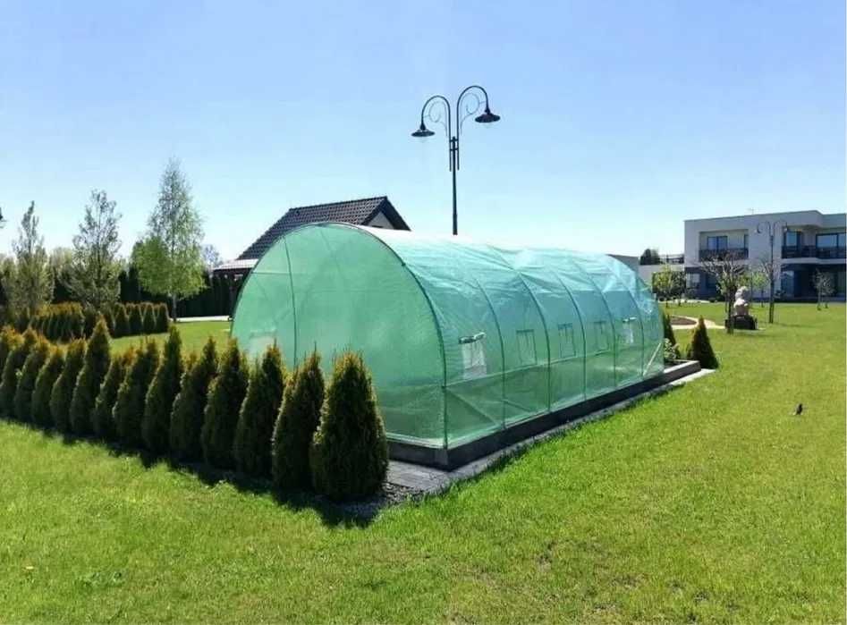Парник Теплиця садова польська каркасна для розсади Парникова плівка