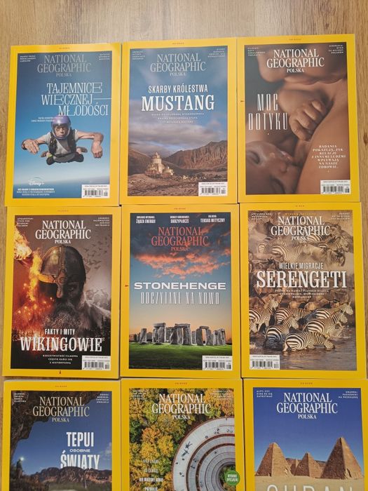 National Geographic Polska magazyn zestaw