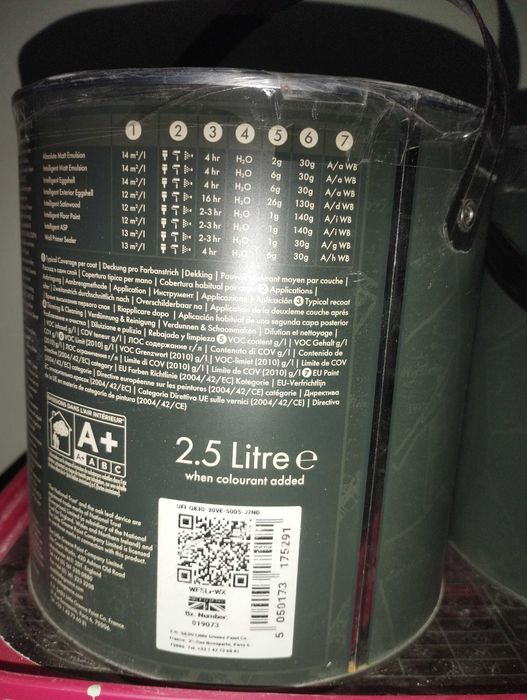 Малярна стрічка. Грунтівка акрилова для стiн та стелі Little Greene