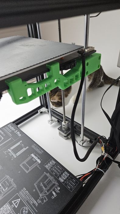 Drukarka 3D Creality Ender 5 Pro – Cicha płyta SKR MINI E3 V3, modyfikacje, stan idealny