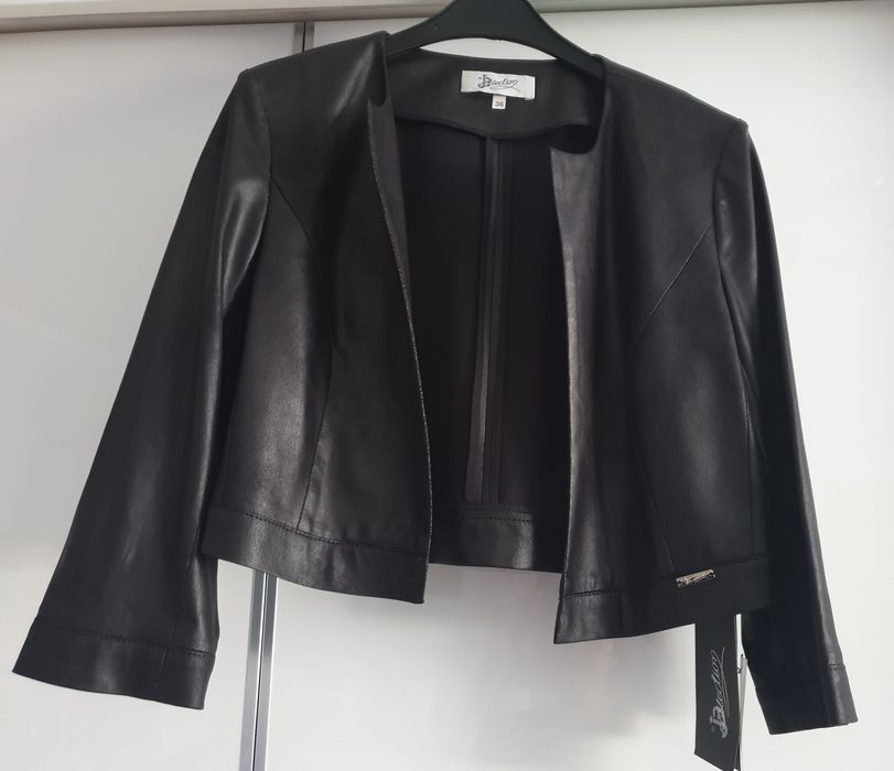 Super cena!Nowe czarne bolerko z metką roz. 36 butik JB Ewa Łamasz