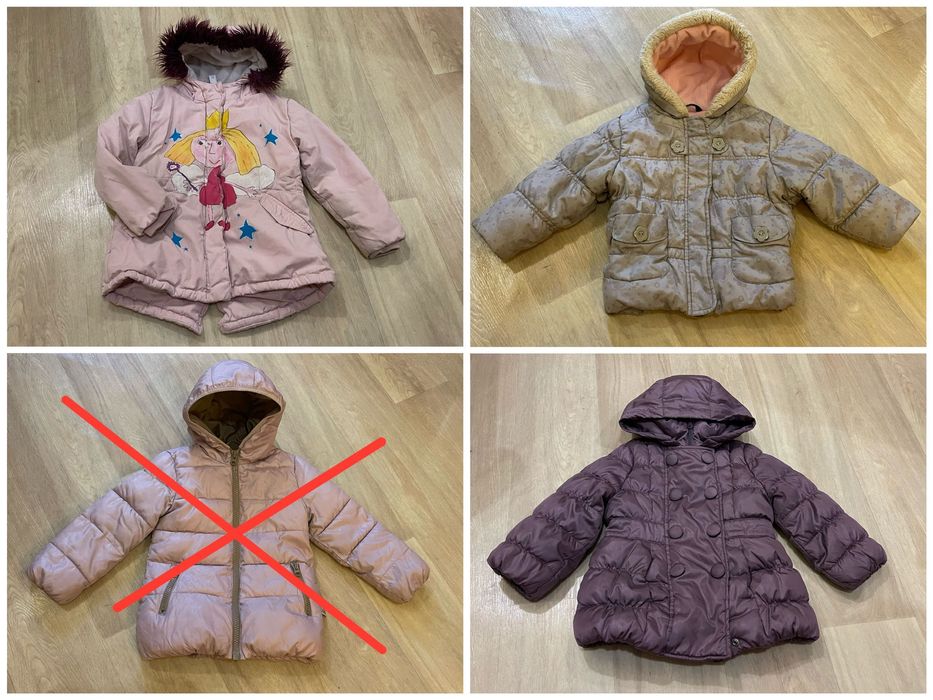 Термо Комбинезон детский на девочку розовый пудра H&M 80 86 92 ромпер