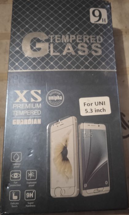 Caixa com 9peliculas de vidro temperado