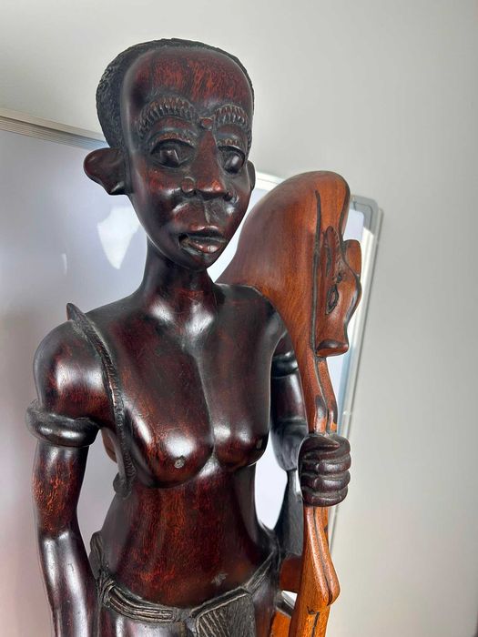 Peças de arte africana