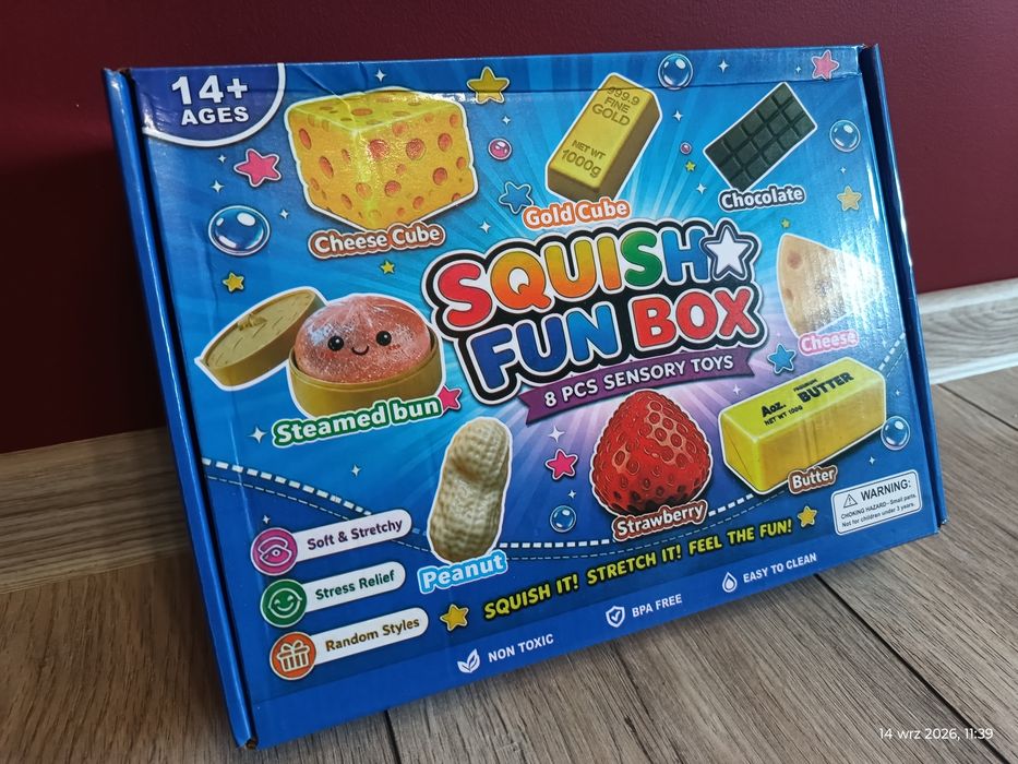 Nowy zestaw squishy funbox
