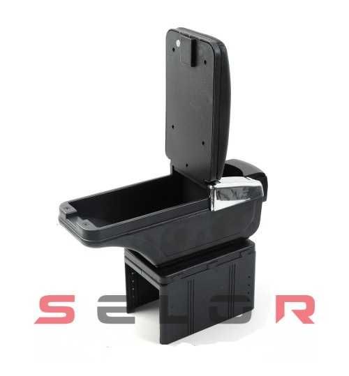 Подлокотник универсальный черный ,пепельница,подстаканник