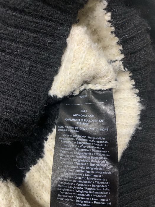 Półgolf sweter w paski Only rozmiar S