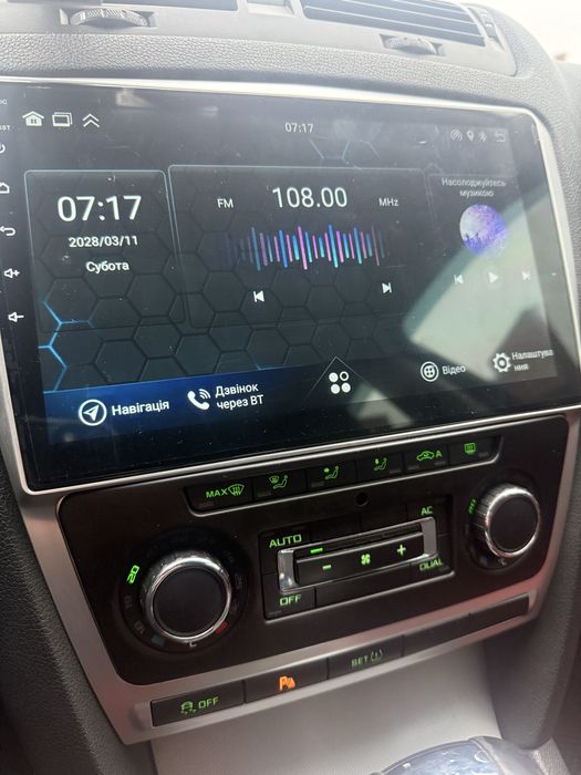 Штатна магнітола Skoda Octavia A5 2007-2014 на Android