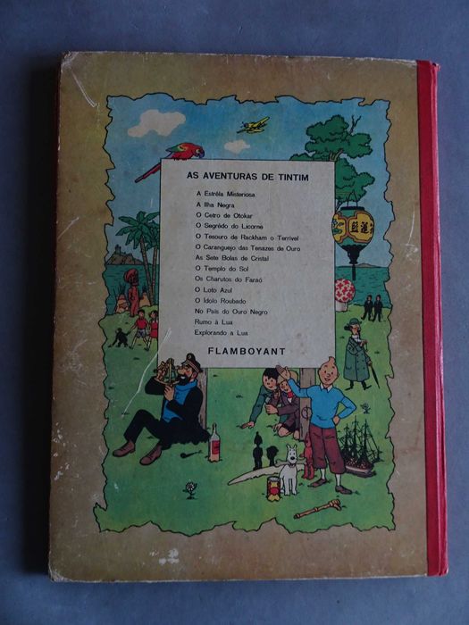 As aventuras de Tintim - O Loto Azul (Flamboyant - capa dura)