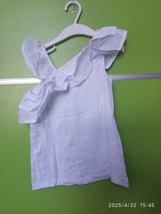 Biała elegancka bluzeczka 110 Max&Mia