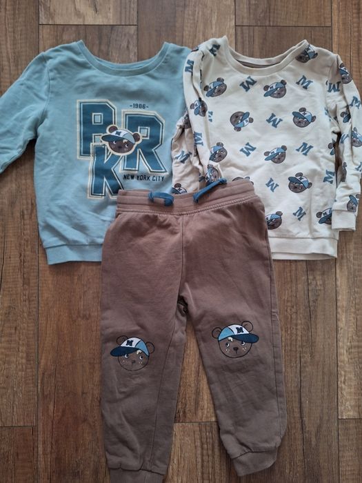2 bluzy i spodenki