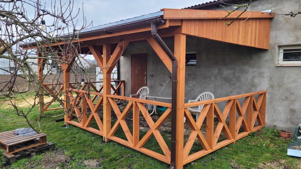 Altanki wiaty tarasy