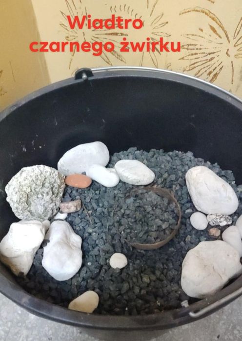 Wnętrze aakwarium, kamienie, żwir, korzeń, akwarium