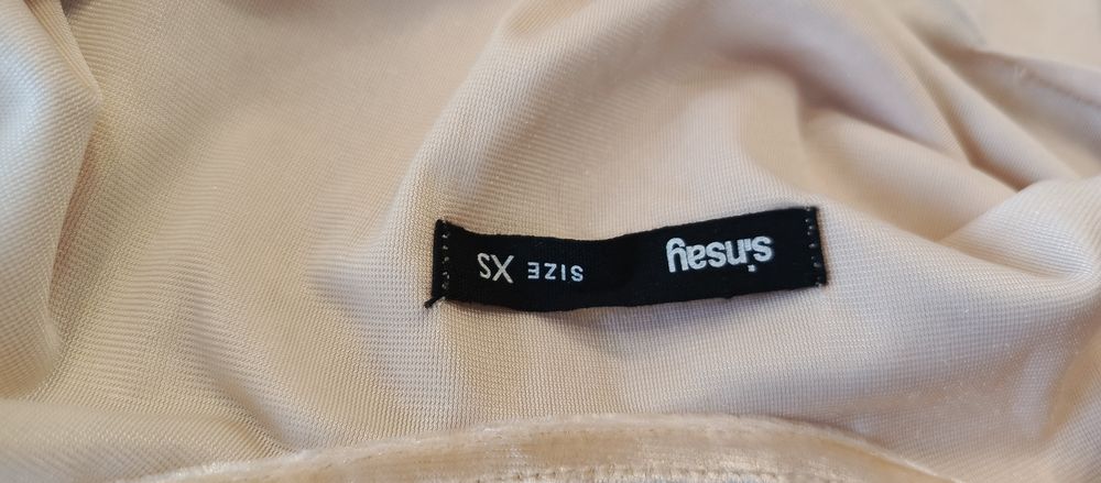 Bluzka xs 34 odkryte plecy