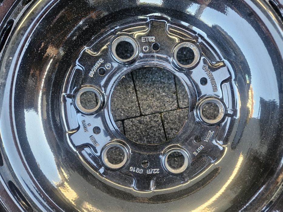 Nowe OEM Felgi stalowe Mercedes Sprinter 16" ET62 6x130 VW Crafter