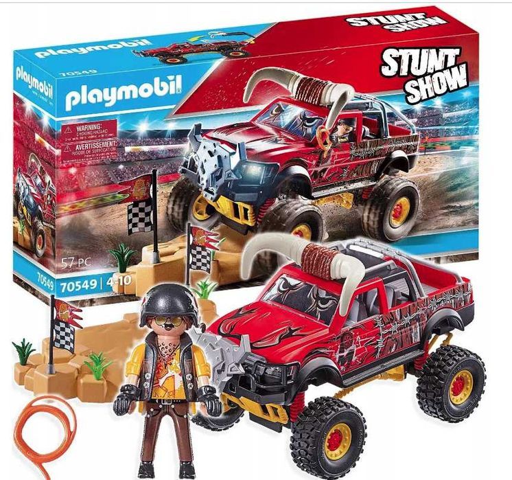 Playmobil Monster truck rogacz 70549