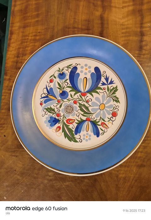 Ozdobny talerz. Lubiana