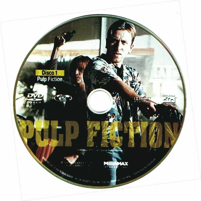 Pulp Fiction DVD   TRAVOLTA