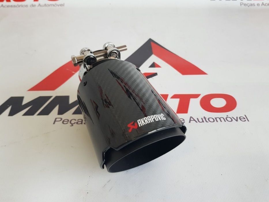 Ponteira de Escape Look Akrapovic Black