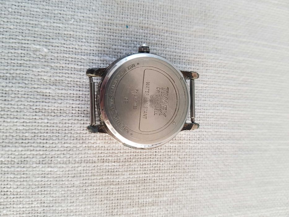 Zegarek nareczny TIMEX Quartz Philippines AB CR 2016 CELL