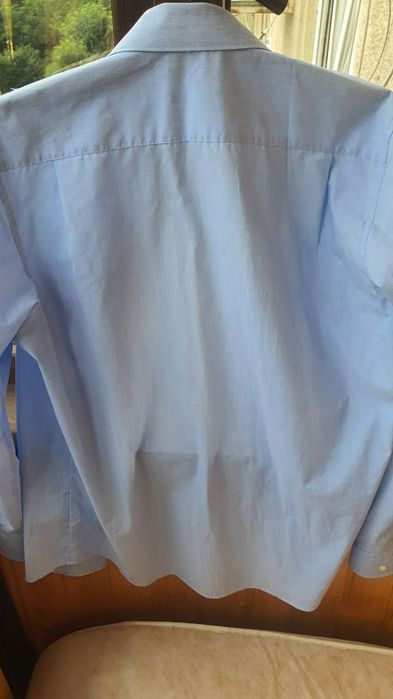 Рубашка/сорочка класична C&A 41-42 ворот L блакитна