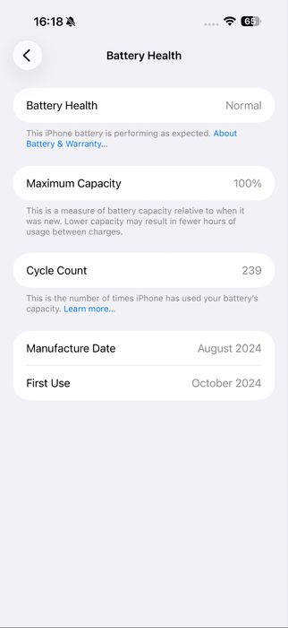 Iphone 16 pro max 1 tb