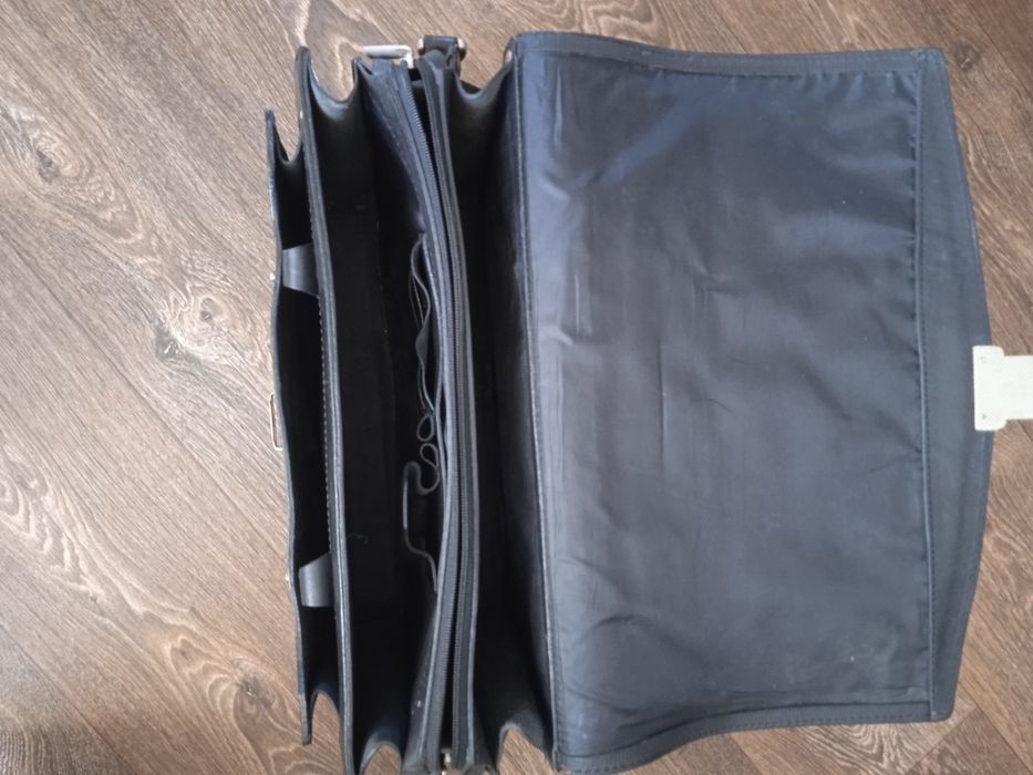 Сумка портфель офісний шкіряний