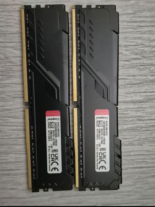 пам'ять DDR4 32GB (2x16) 3200MHz CL16 Kingston Fury. Trade-in . Trade-IN